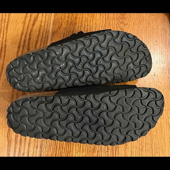 EUC Birkenstock Strappy Sandals, Black - Picture 5 of 5